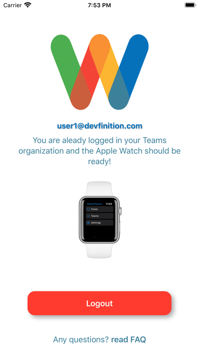 WatchTeams Screenshot 3 - AppWisp.com WatchTeams Screenshot 3 - AppWisp.com