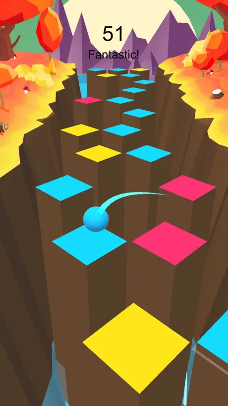 Color Piano Ball: Jump and Hit
