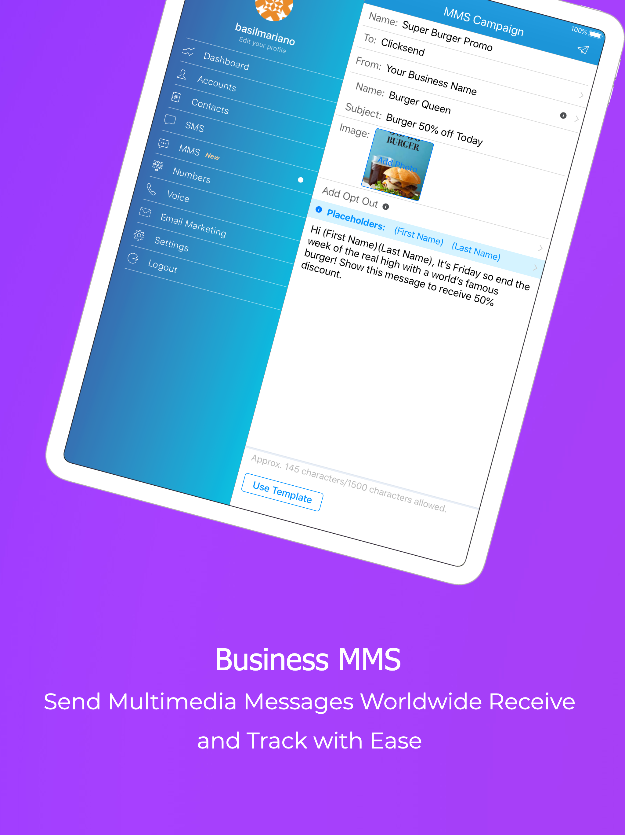 ClickSend screenshot 8