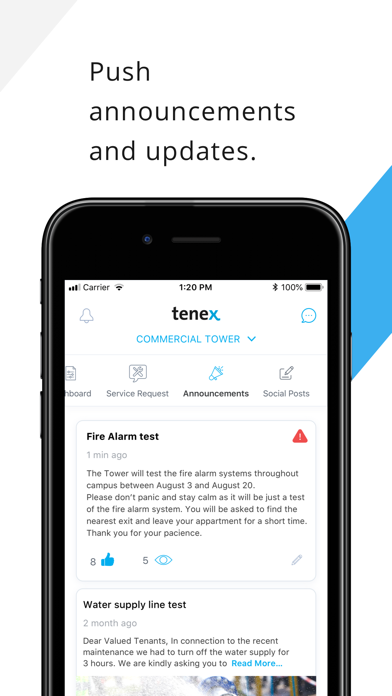 Tenex Portal screenshot 3