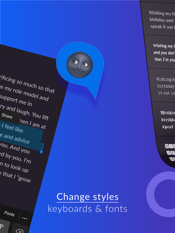 Fonts iPad screenshot 4 - Utilities app