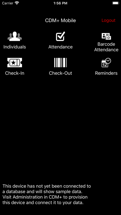 CDM+ Mobile Screenshot