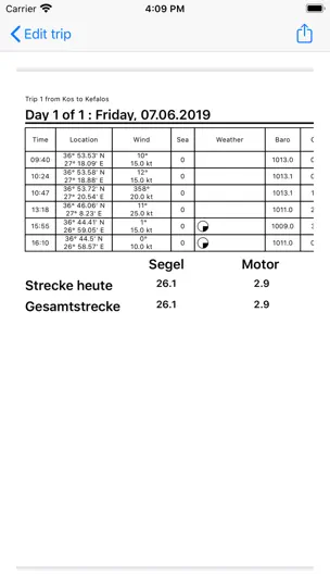 Skippers Log iPhone Ekran Görüntüsü 7