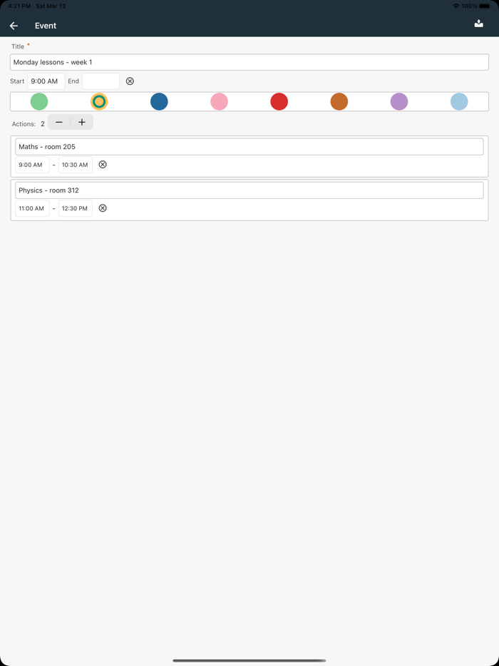 Scheduler workers-students Pro
