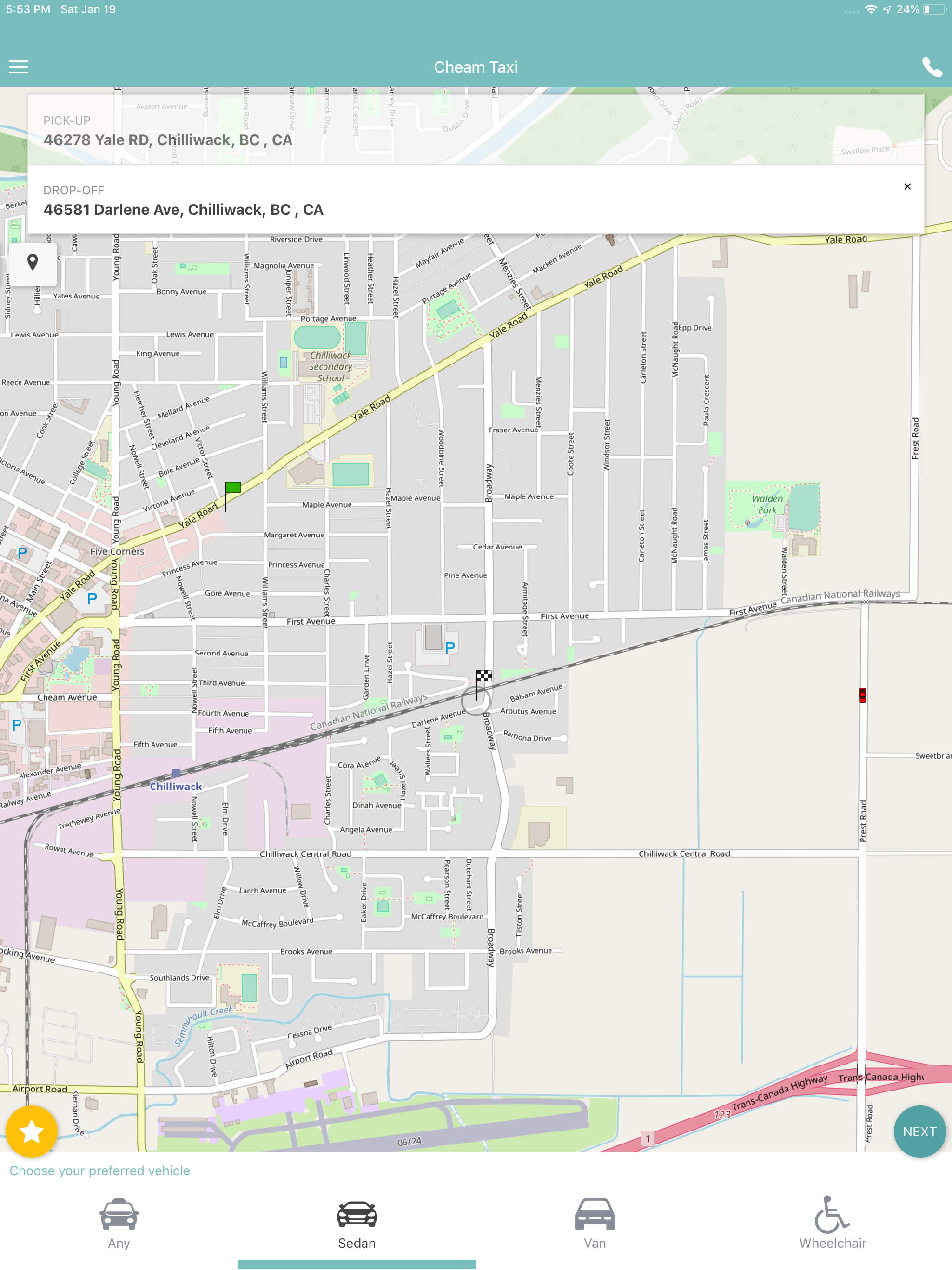 Cheam Taxi screenshot 8