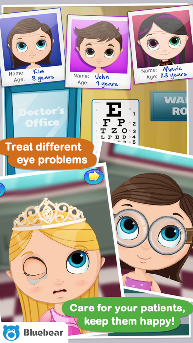 Eye Doctor - Kids games Screenshot