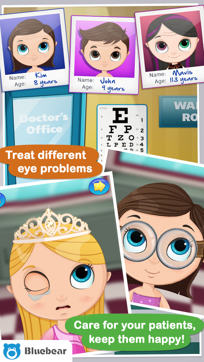 Eye Doctor - Kids games