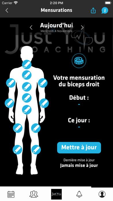 Just4YouCoaching Screenshot