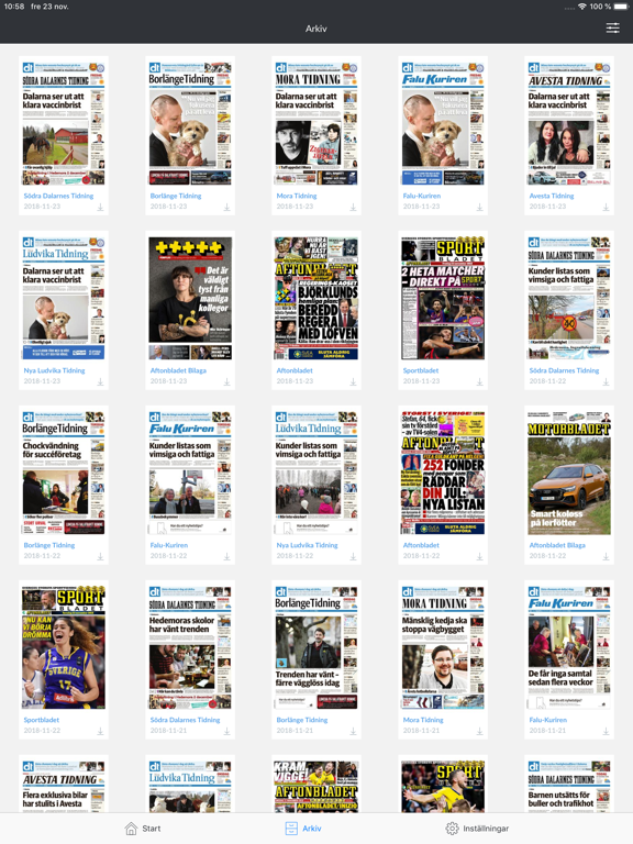 Screenshot #5 pour Södra Dalarnes Tidning e-tidn