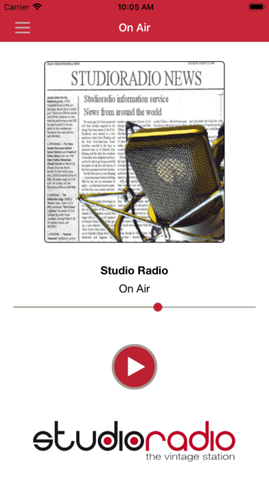 Screenshot #2 pour Studioradio Vintage Station