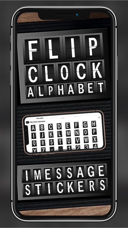 Flip Clock Alphabet
