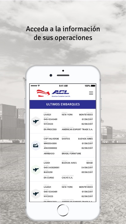 SCTracking American Container