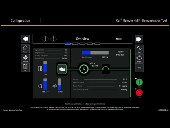 Screenshot #4 pour Cat® Remote HMI Demonstrator