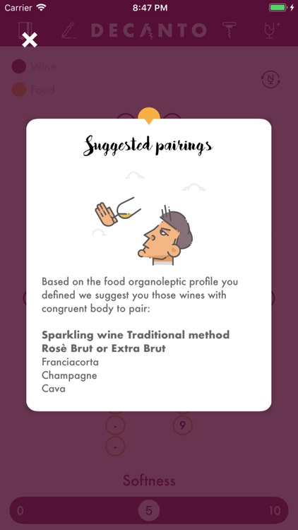 Decanto - Food & Wine Pairing