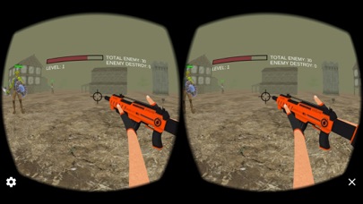 Screenshot #3 pour VR Zombies Fighter