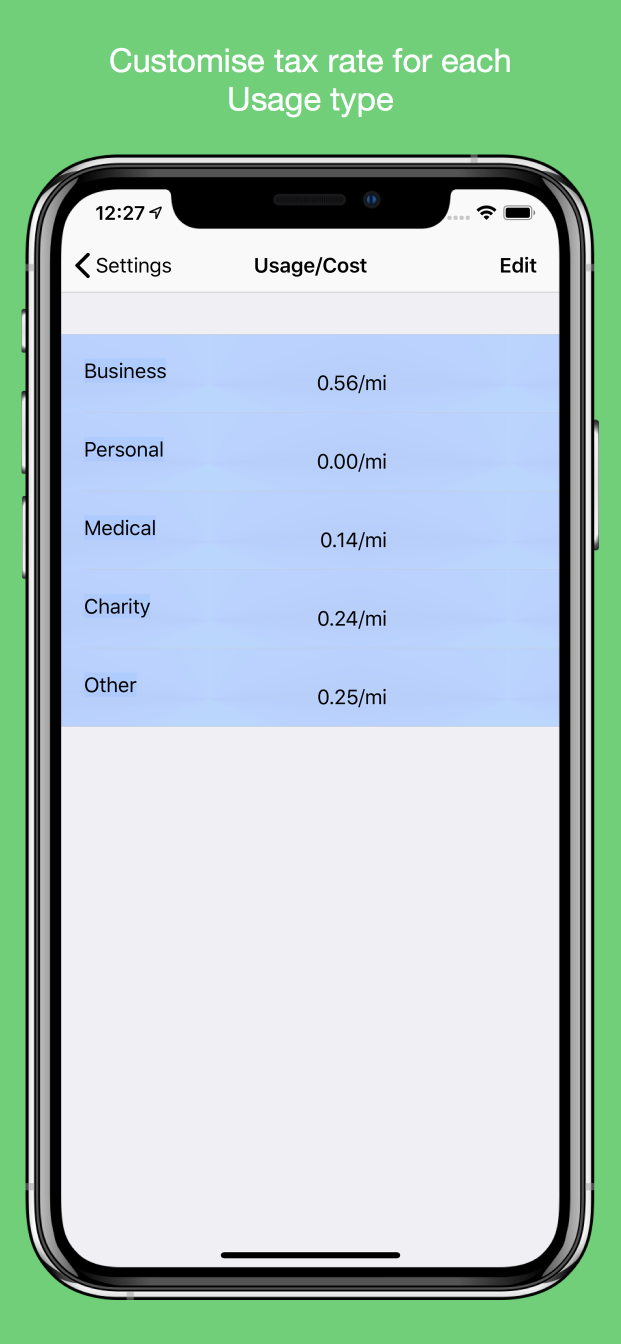 Auto Mileage Logbook Tracker