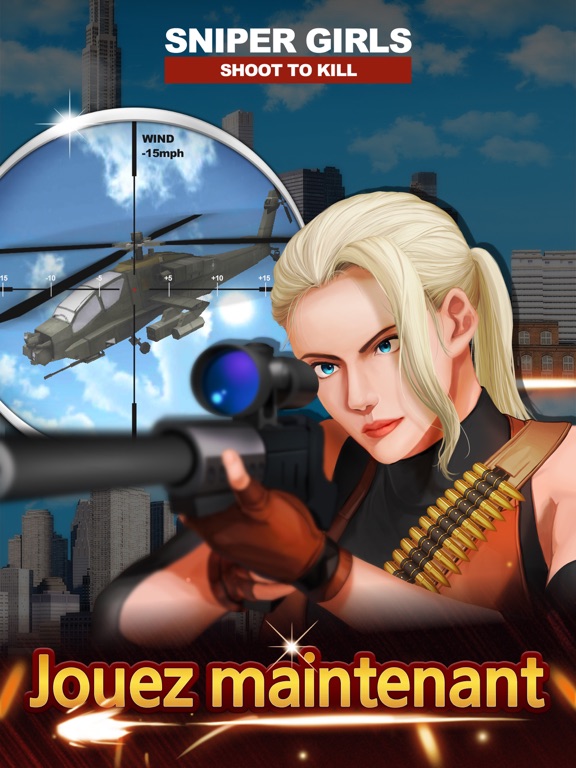 Screenshot #5 pour Sniper Girls : 3D Gun Shooting