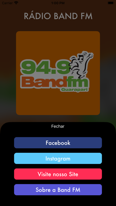 Screenshot #2 pour RÁDIO BAND FM