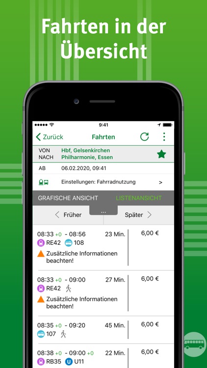 VRR App - Fahrplanauskunft