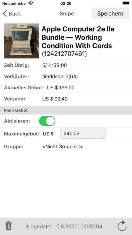 Myibidder Auction Biet Sniper screenshot 3 of 8