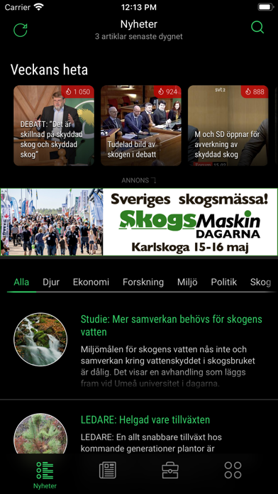 Screenshot #2 pour Skogsaktuellt