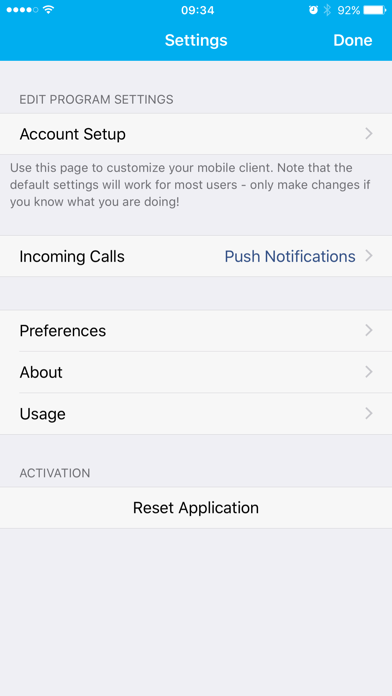 App screenshot