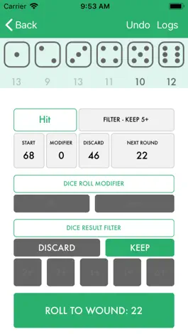 Game screenshot Xd6 - Dice Roller hack