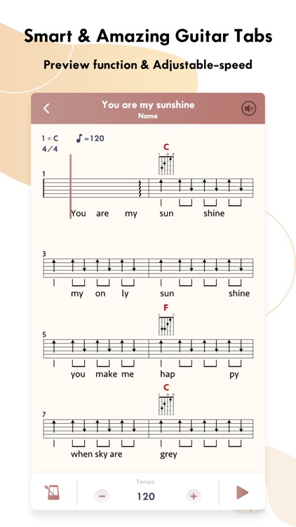 guitar tuner & tempo - Gstring