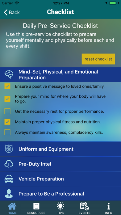 VALOR Officer Safety Screenshot