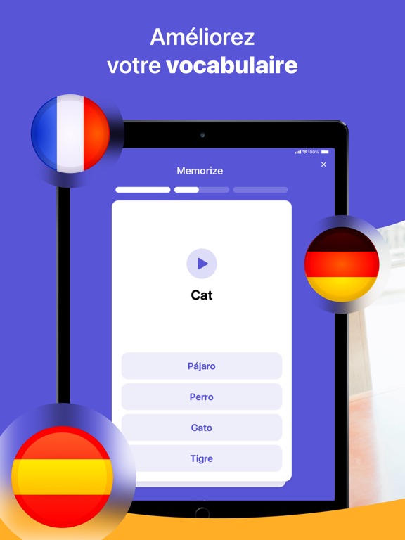 Screenshot #5 pour BeLingual - Apprendre langues