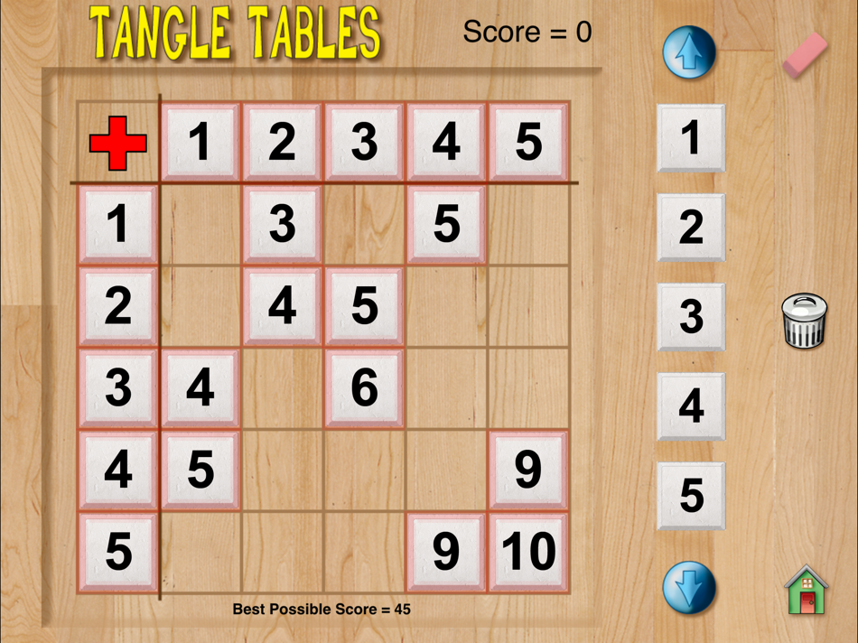 #2. TangleTables (iOS) 由: Ventura Educational Systems