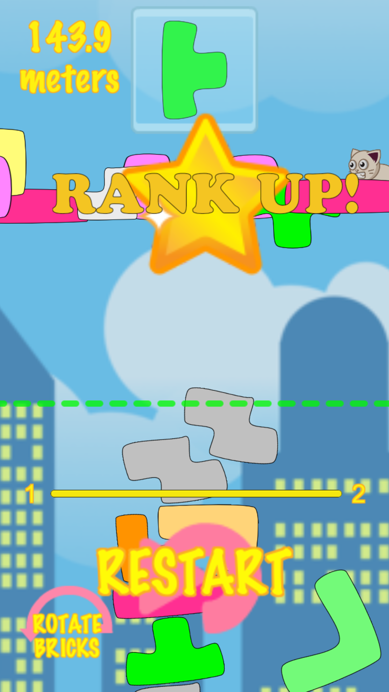 Cat Stack City screenshot 4