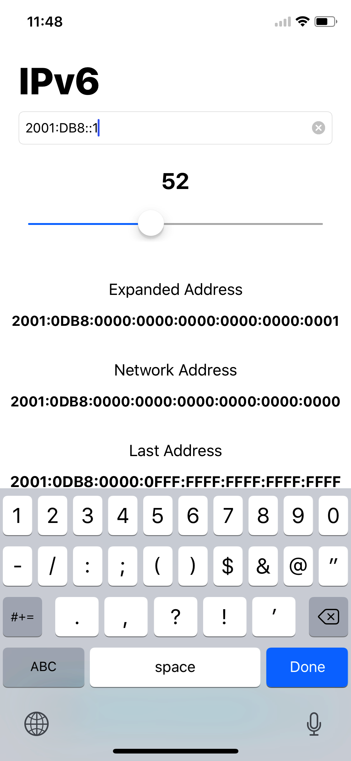 IP Subnet Calc screenshot 4
