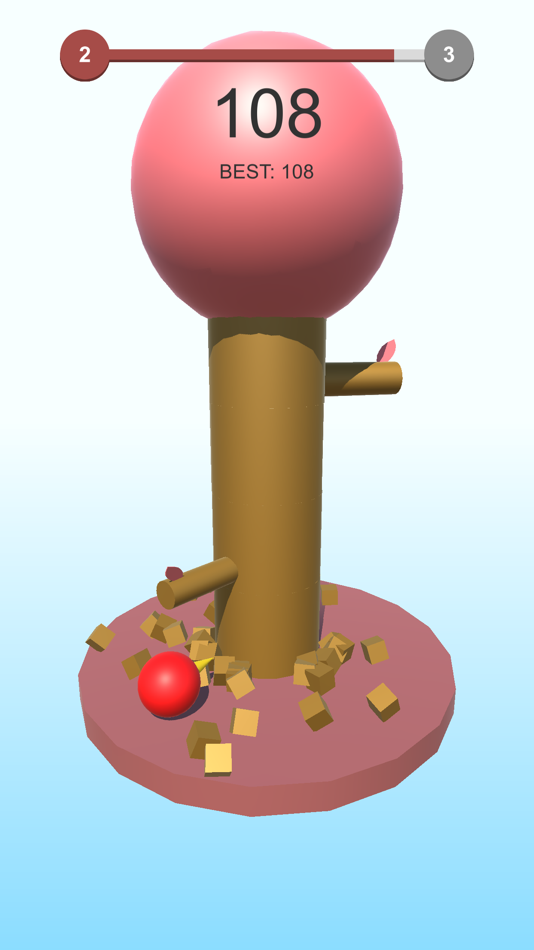 #3. Hit Tree (iOS) 由: Dan Lespect