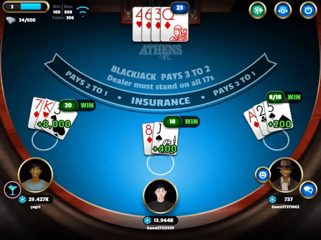 Imágen 3 Blackjack 21 Live Casino iphone