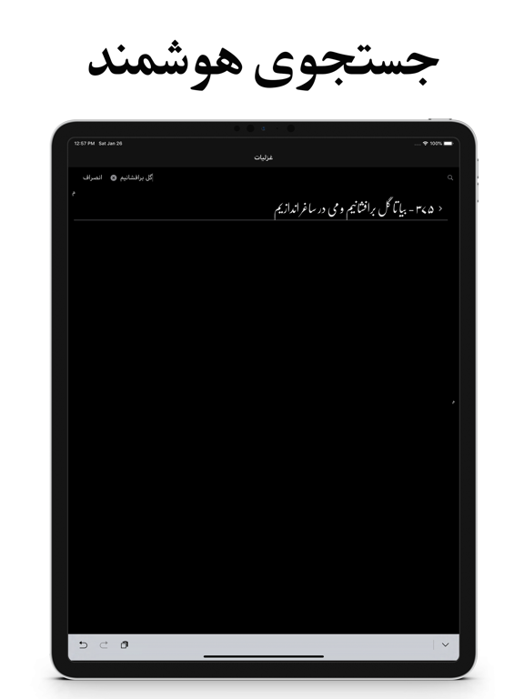 Screenshot #6 pour دیوان حافظ