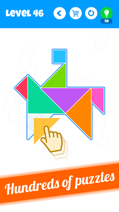 Blocks - New Tangram Puzzles screenshot 3