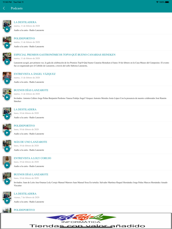 Screenshot #5 pour Radio Lanzarote