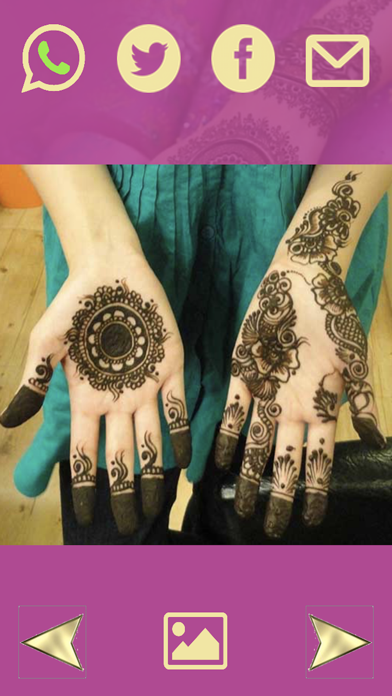 Arab Girls Mehndi Henna Design screenshot 3