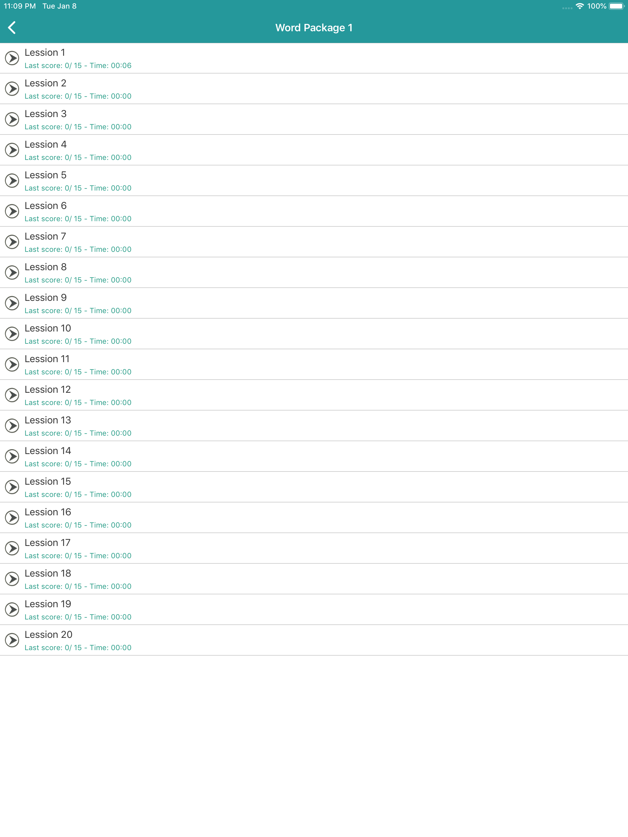 English Vocabulary 2000 Words screenshot 7