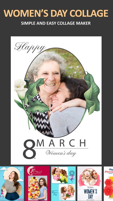 Women's Day Wishes-Photo Frame Screenshot