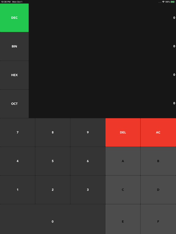 Screenshot #4 pour Binary Decimal Converter