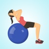 Stability Ball Workout Plan icon