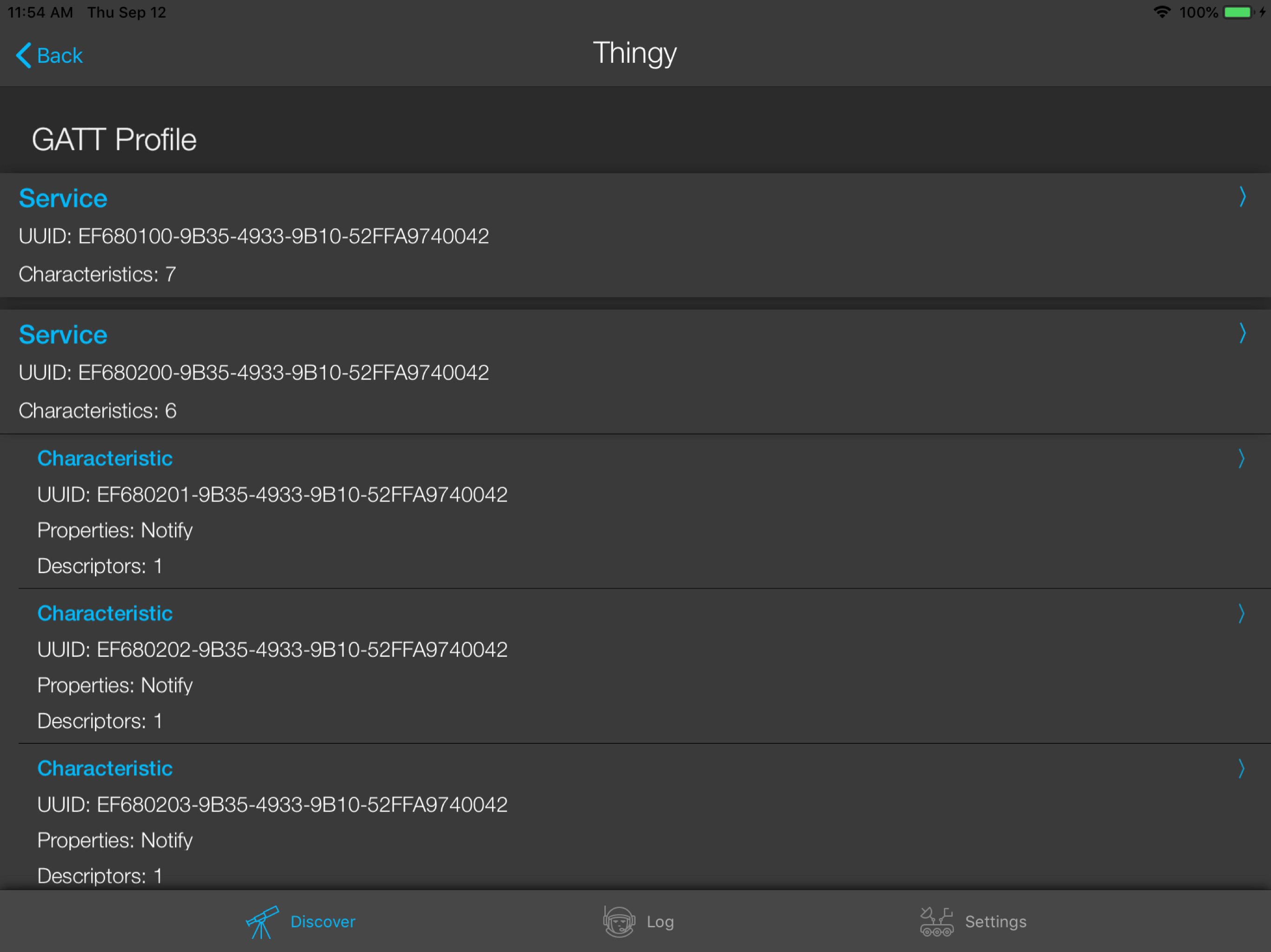BLE Hero screenshot 11