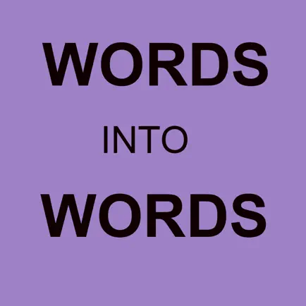 WORDS into WORDS Cheats