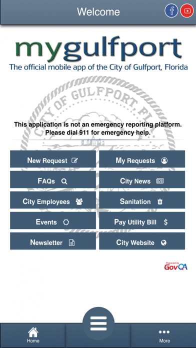 Screenshot 1 of MY GULFPORT FL App