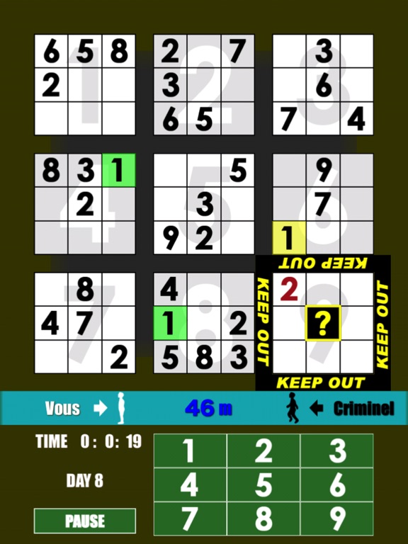 Screenshot #4 pour SUSATSU0 : NUMBER MURDER