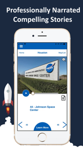 Houston Audio GPS Driving Tour screenshot