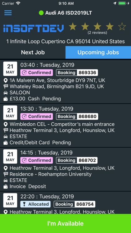 INSOFTDEV SmartCar Driver