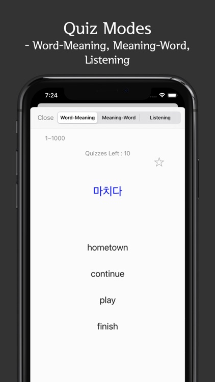 Korean Vocab Lite